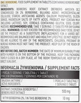 Berberine 500 mg 90 tabliet