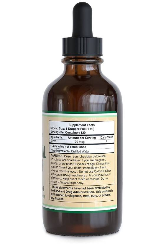 Koloidné striebro 20 ppm - 120 ml