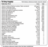 Multivitamíny 29 účinných látok - 33 dávok, 500 ml