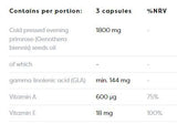 Primrose Oil 1800 mg | s vitamínom A&E - 120 gélových kapsúl