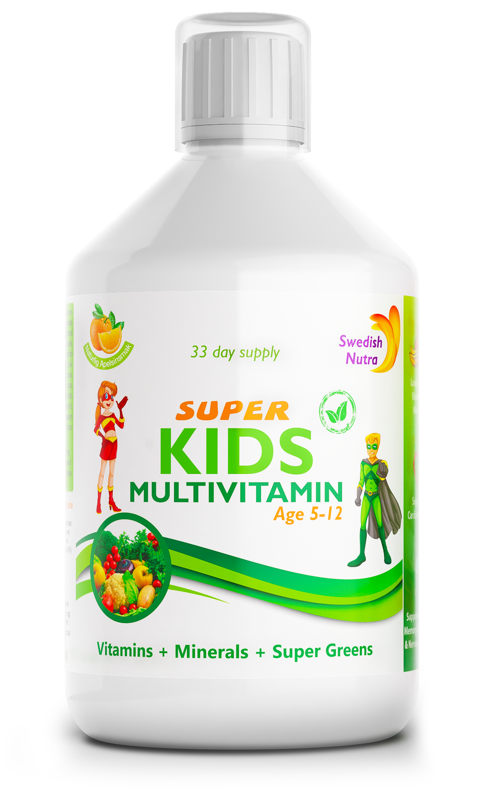Multivitamíny pre deti Super Kids (3 - 12 rokov) - 500 ml