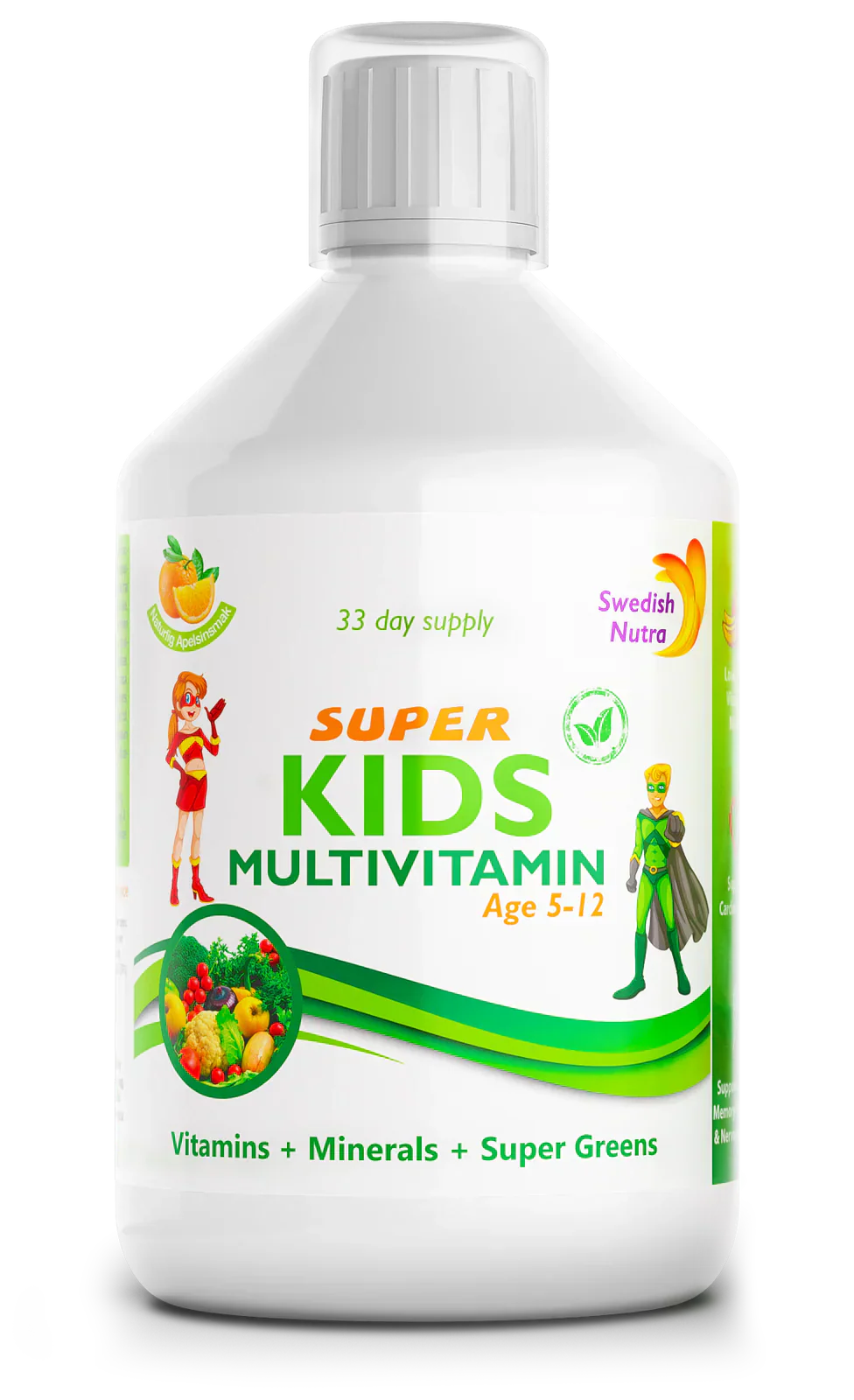 Multivitamíny pre deti Super Kids (3 - 12 rokov) - 500 ml