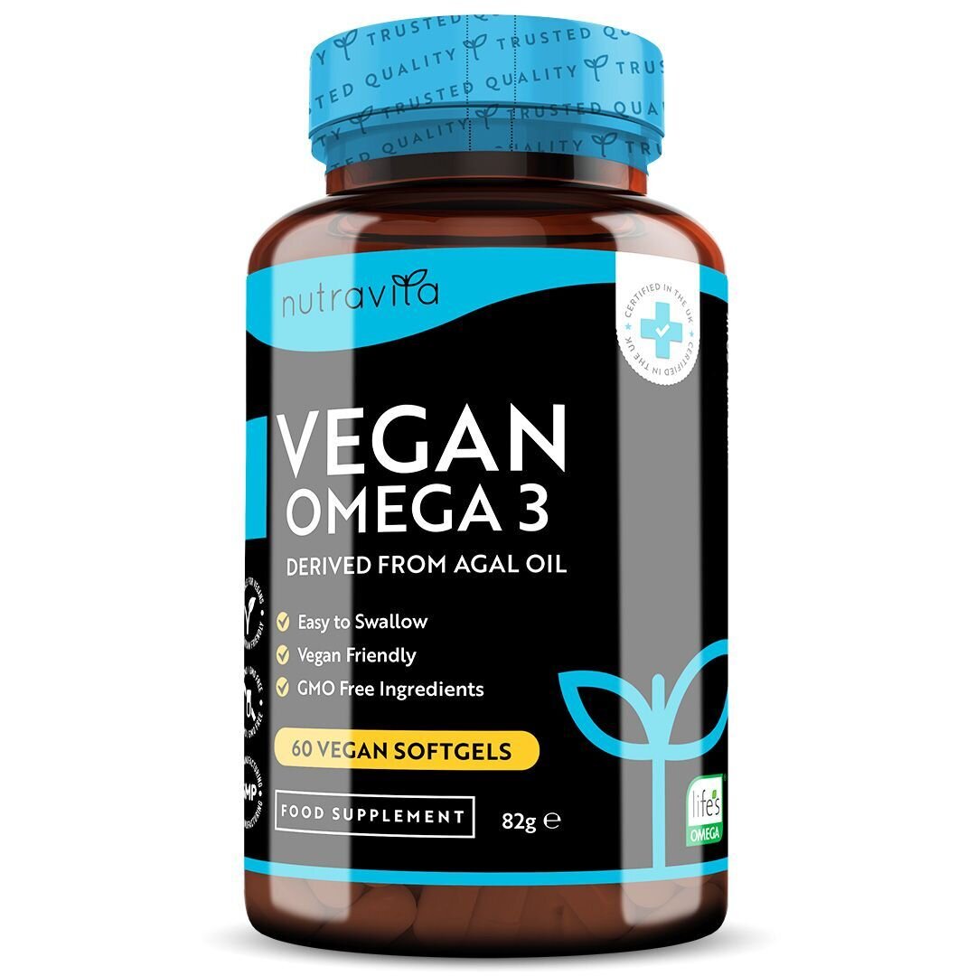 Vegan Omega 3 - 2000 mg /60 vegánskych gélových kapsúl /