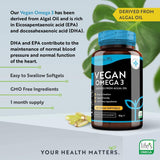 Vegan Omega 3 - 2000 mg /60 vegánskych gélových kapsúl /