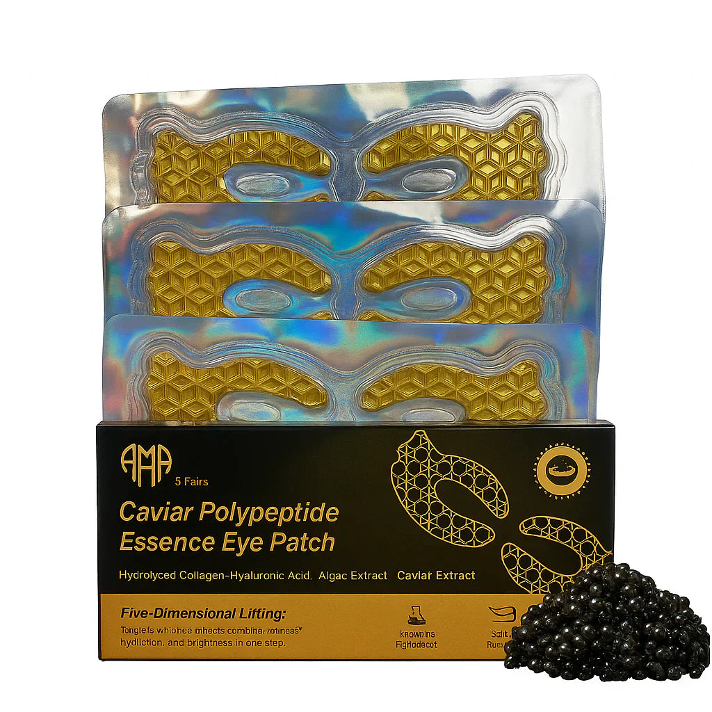 Platca kaviár polypeptid Essence Eye Eye - Intenzívny kolagén a hydratačná starostlivosť (3 ks)