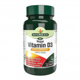 Vitamín D3 (vitamín D3) 1000I 60 vegánskych tabliet Naturesaid