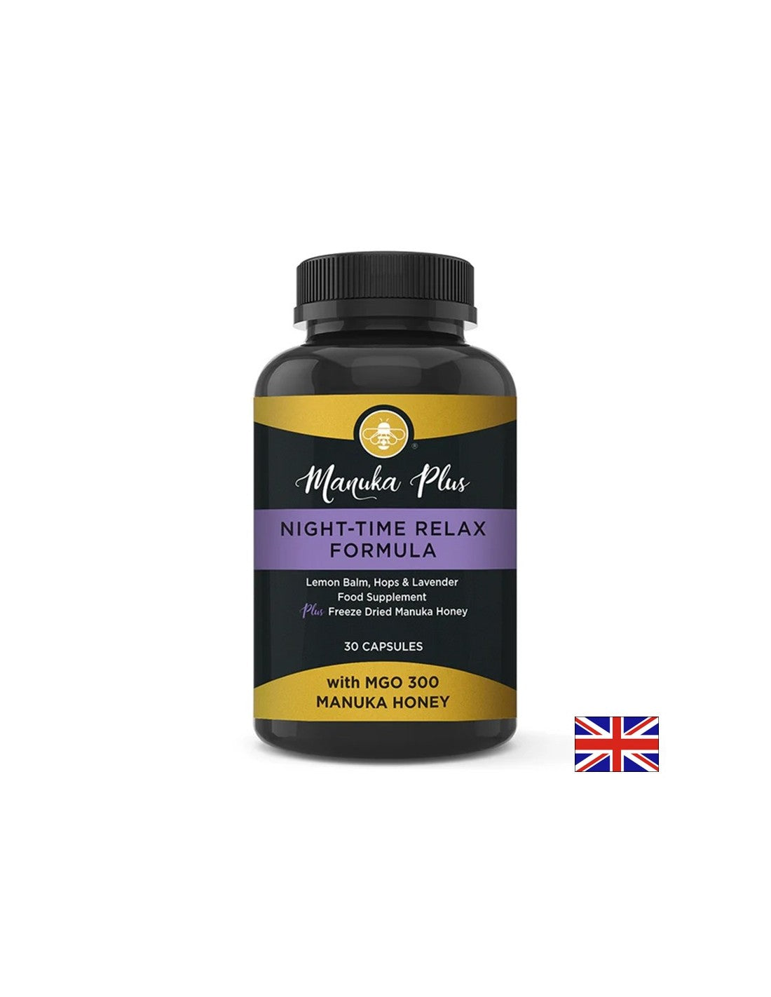 Spánok a relaxačná receptúra ​​s Manuka Honey, 30 kapsúl
