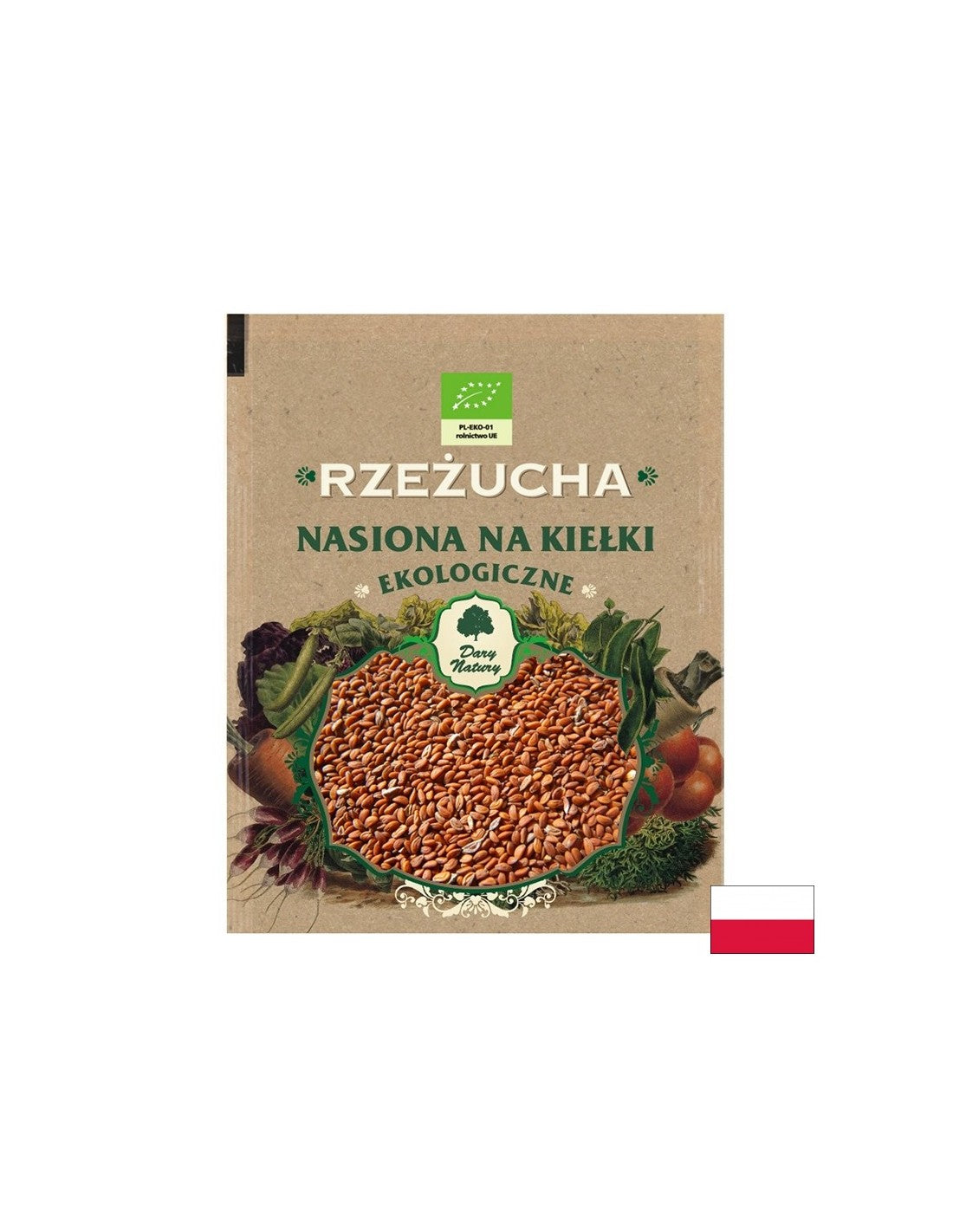 Žerucha - semená na klíčky Bio, 30 g <tc>Dary Natury</tc>