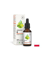 Starostlivosť o vlasy, pokožku a nechty - Vitamín E, kvapky 30 ml <tc>Aura Herbals</tc>