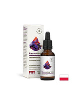 Na podporu ciev a srdca - Resveratrol, kvapky 30 ml <tc>Aura Herbals</tc>