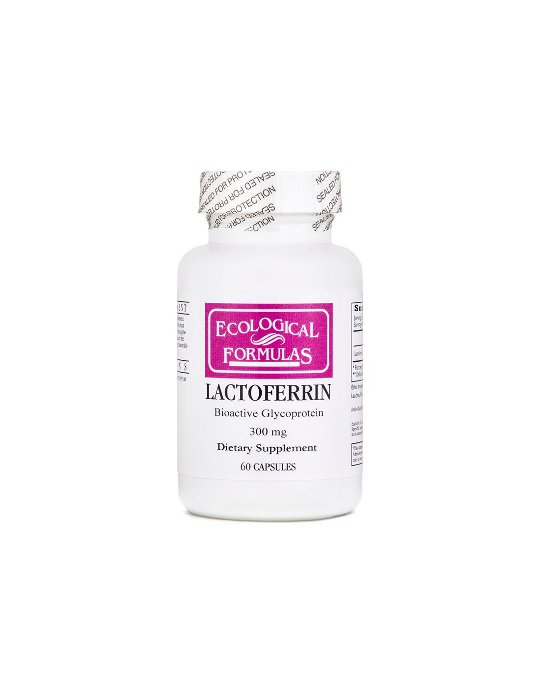 Silná imunita, ochrana pred infekciami - laktoferín - bioaktívny glykoproteín, 300 mg x 60 kapsúl