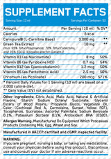 Tekutý L -karnitín 3000 mg + zelený čaj - 0,500 kg