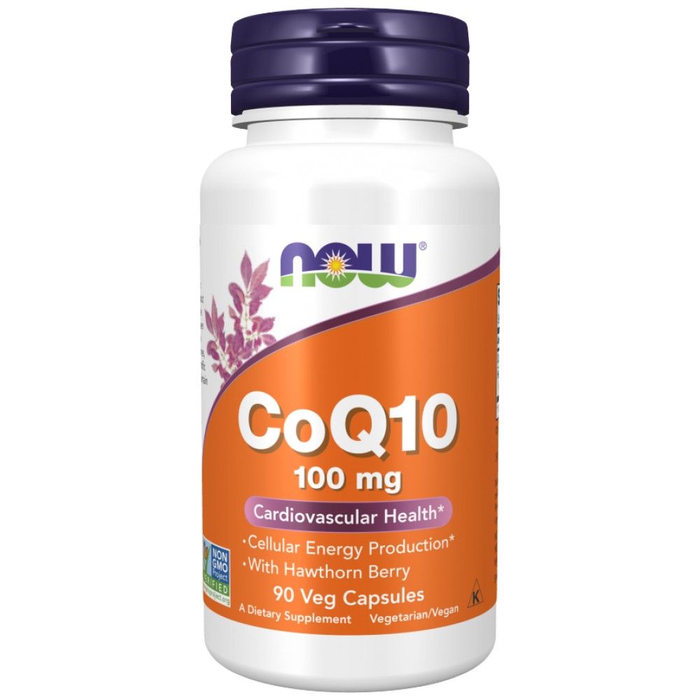 COQ10 100 mg | s bobuľou Hawthorn - 90 kapsúl