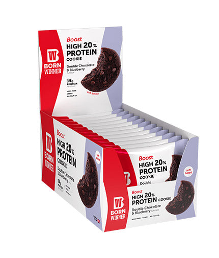 Zvýšenie 20% cookie s vysokým obsahom bielkovín - 12 x 75 gramov