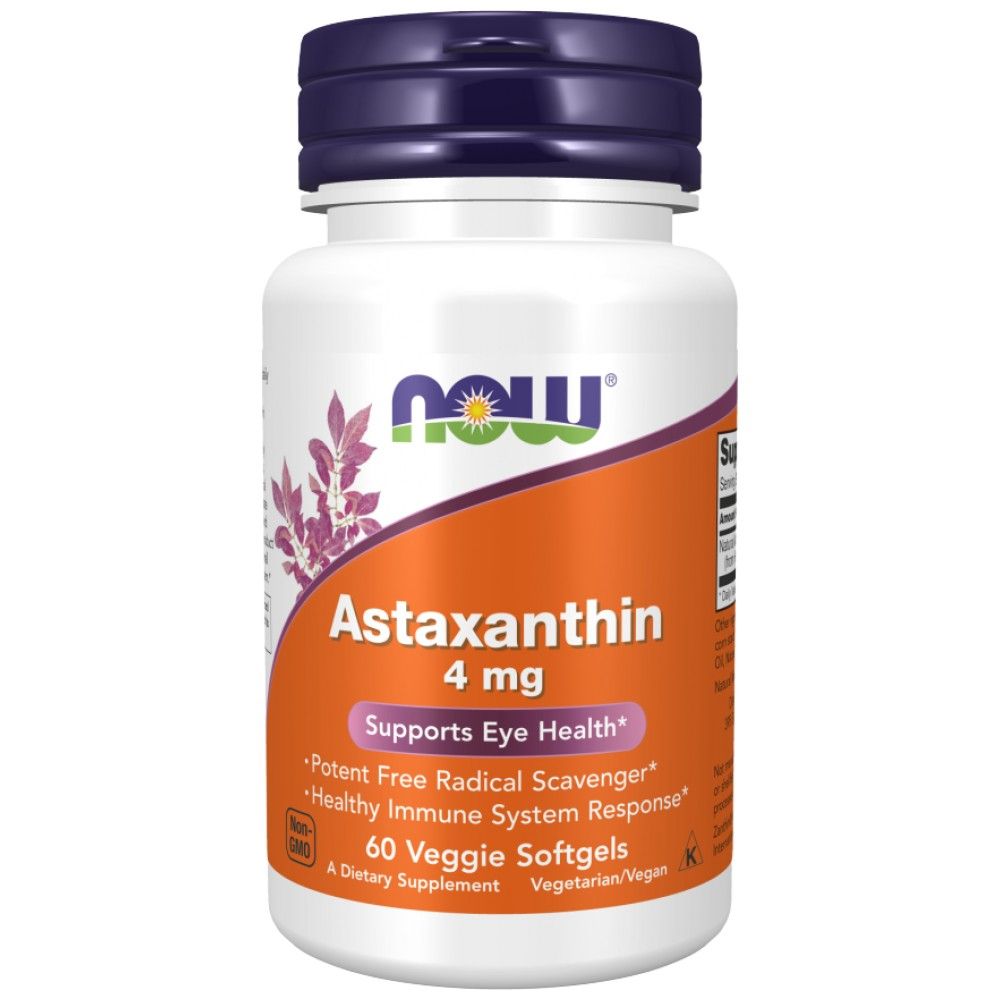Astaxantín 4 mg - 60 gélových kapsúl