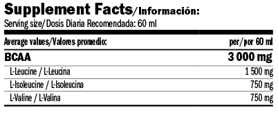 BCAA 3000 Shot/60 ml