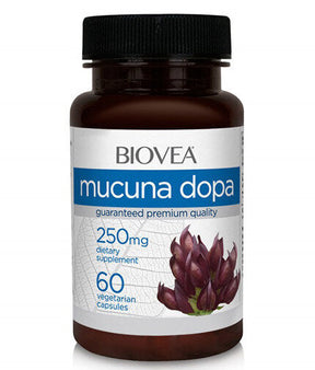 Mucuna Dopa 250 mg / 60 Caps - Nutra Best Europe