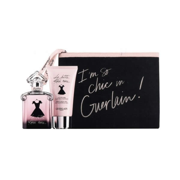Guerlain la petite rúž nore eau de parfum sprej 50 ml set 3 piezas