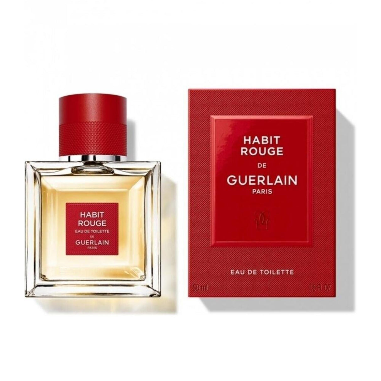 Guerlain Habit Rouge Eau de toaletný sprej 50 ml