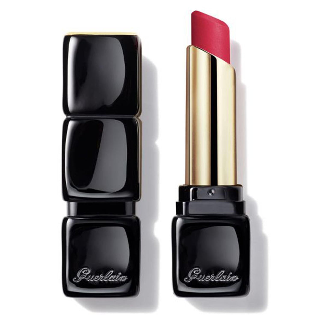 Guerlain Kiss Barra de labios 666 Lucky Pink 1un