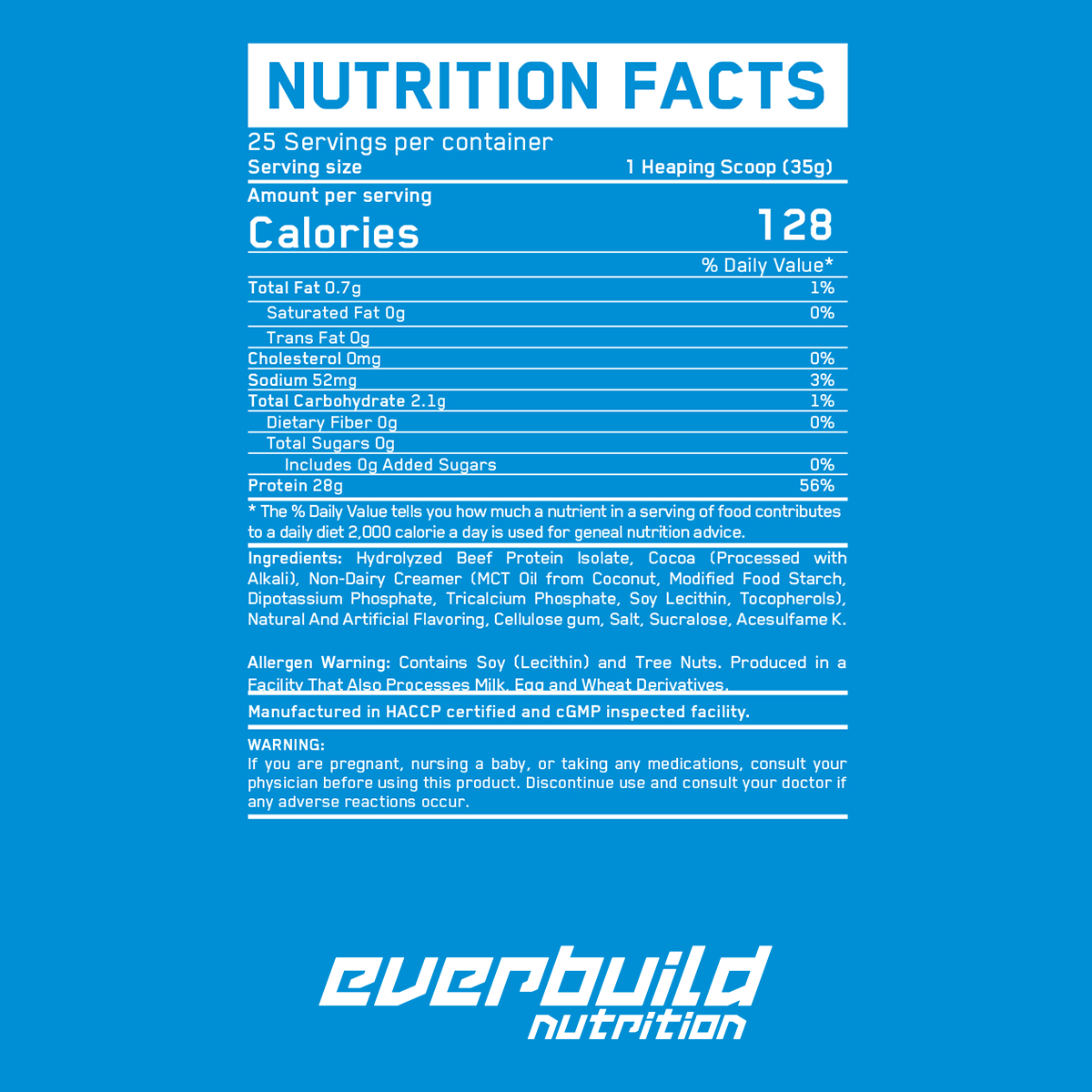 Ultra prémiový 100% izolát hovädzieho proteínu - 0,908 kg