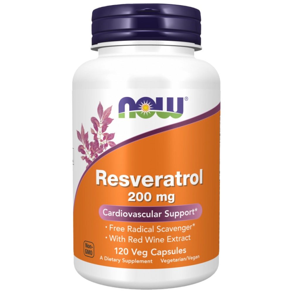 Prírodný resveratrol 200 mg - 120 kapsúl