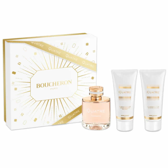 <tc>BOUCHERON</tc> Quatre Iconic pre ženy EDP 100 ml + BL 100 ml + SG 100 ml