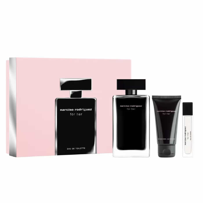 <tc>NARCISO RODRIGUEZ</tc> pre ženy - toaletná voda 100 ml + telové mlieko 50 ml + mini 10 ml