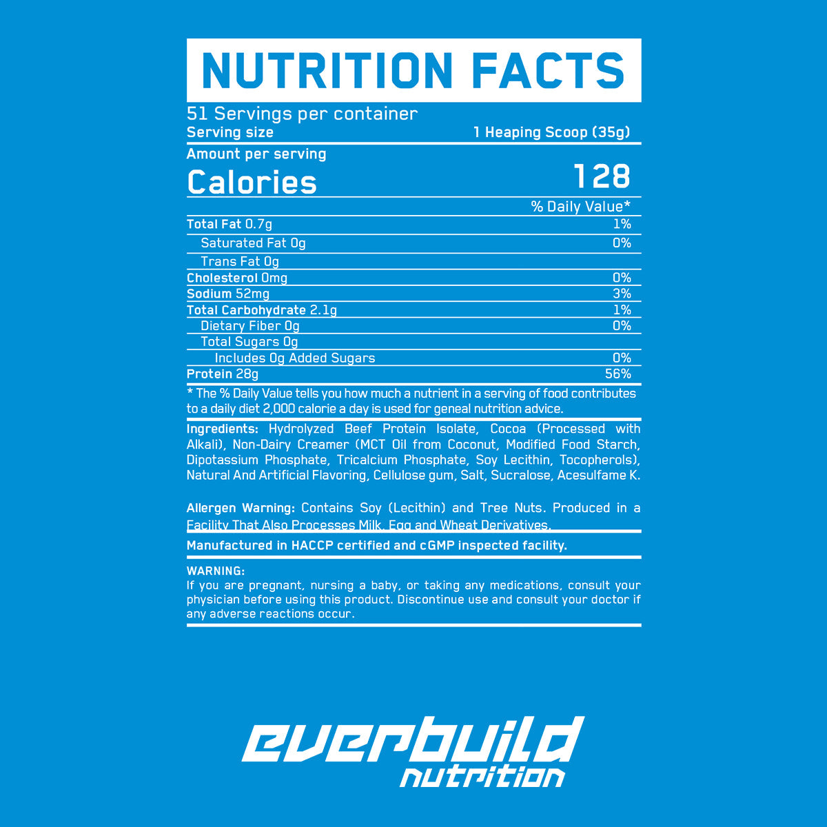 Ultra prémiový 100% izolát hovädzieho proteínu - 1,816 kg
