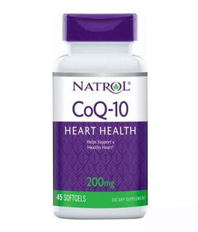CoQ-10 200mg Heart Health 45 Softgels - Nutra Best Europe