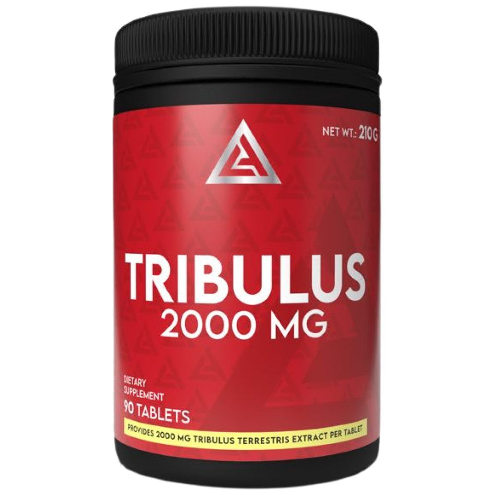 Tribulus 2000 mg | Mega Dose Tribulus Terrestris extrakt - 90 tabliet