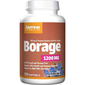 Borage (GLA) 1200 mg - 120 Gel capsules - Nutra Best Europe