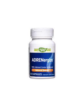 ADRENergize - Anti-Stress and Adrenal Support, 50 Capsules Nature's Way - Nutra Best Europe