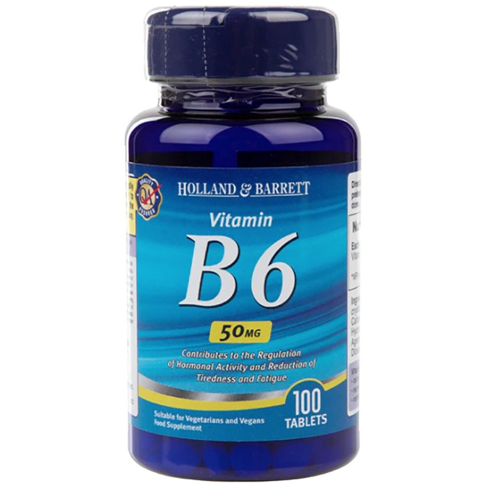 Vitamín B6 / pyridoxín 50 mg - 100 tabliet