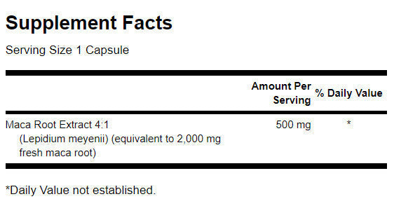 Maca 500 mg - 60 kapsúl