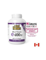 Vitamín E 400 IU · Prírodný zdroj 268 mg - 240 gélových kapsúl