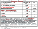 Kvapalný horčík 4000 (bisglycinát a glukonát) 500 ml