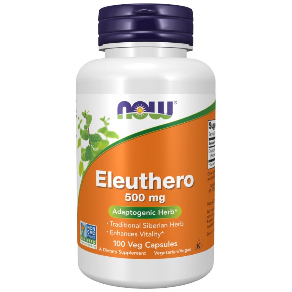Eleuthero 500 mg | Sibírsky ženšen - 100 kapsúl