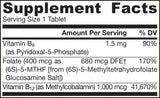 Metyl B -12 1000 mcg a metylový folát 400 mcg - 100 žuvacích tabliet