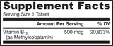 Metyl B -12 500 mcg - 100 žuvacích tabliet