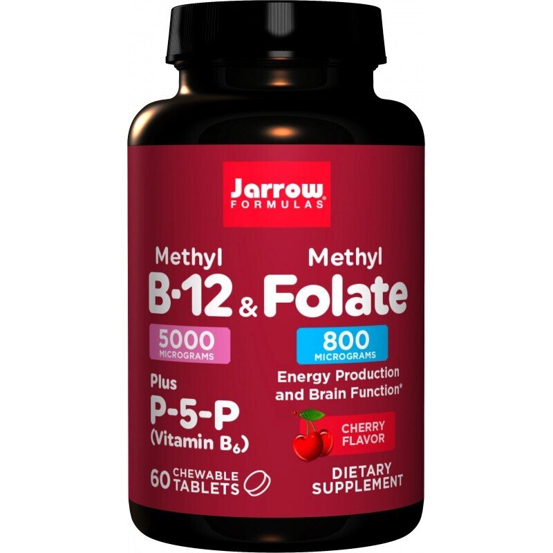 Metyl B -12 5000 mcg a metylový folát 800 mcg - 60 sublingválnych tabliet