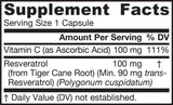 Resveratrol 100 mg - 60 kapsúl