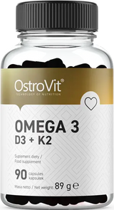<tc>OstroVit</tc> Omega 3 / D3 + K2 - 90 Gélové kapsuly