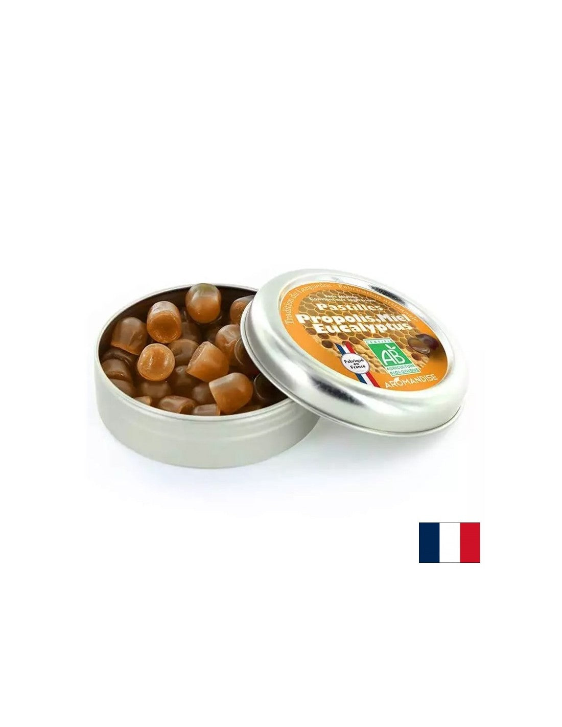 Pastilky s propolisom, medom a eukalyptom, 45 g