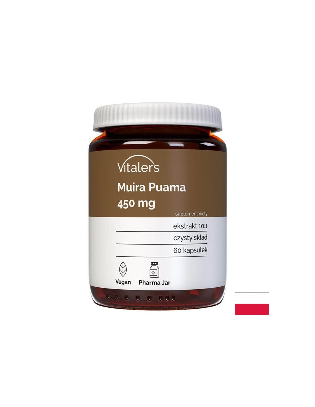 Prírodné afrodiziakum - Muira Puama, 450 mg x 60 kapsúl