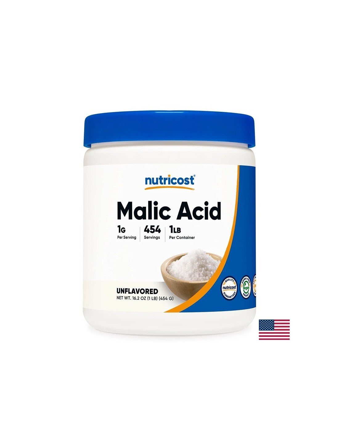 Kyselina malá, prášok 454 g