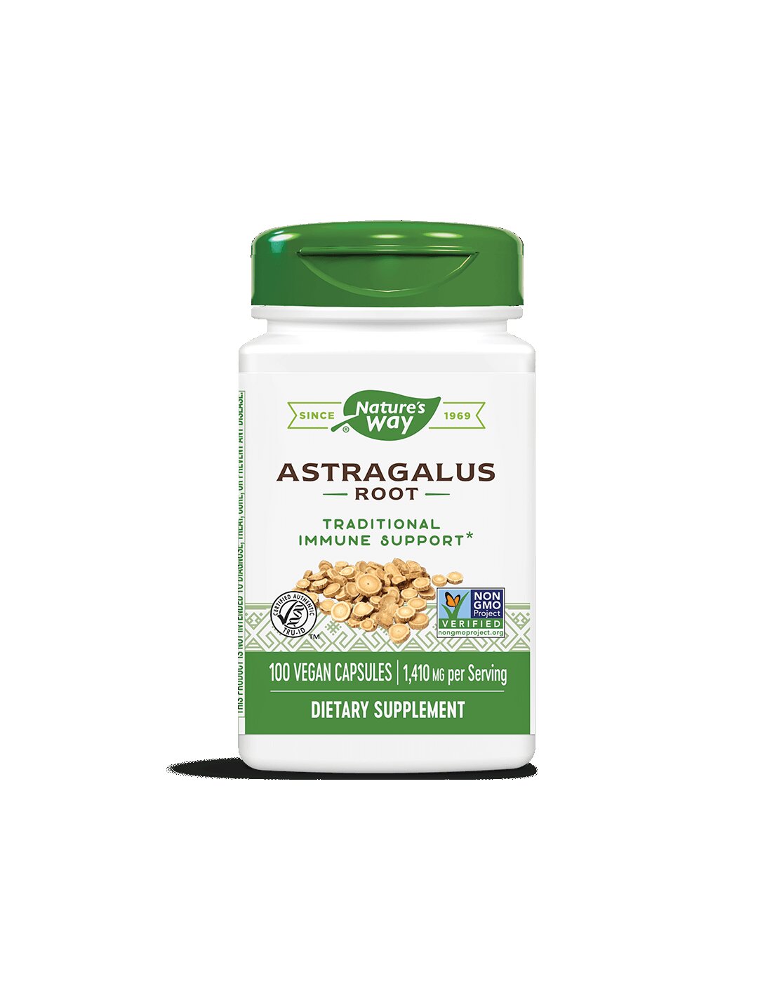 Silná imunita a energia - Astragalus, 470 mg, 100 kapsúl prírody