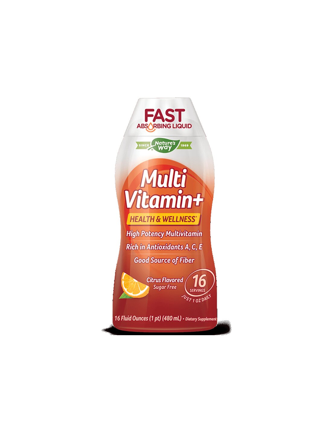 Liquid multivitamín - Energia a silná imunita, 480 ml