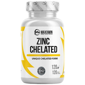 Zinc Chelated 10 mg - 120 capsules - Nutra Best Europe