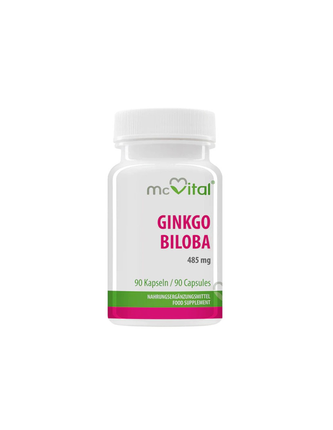 Pamäť a koncentrácia - Ginkgo Biloba, 485 mg x 90 kapsúl